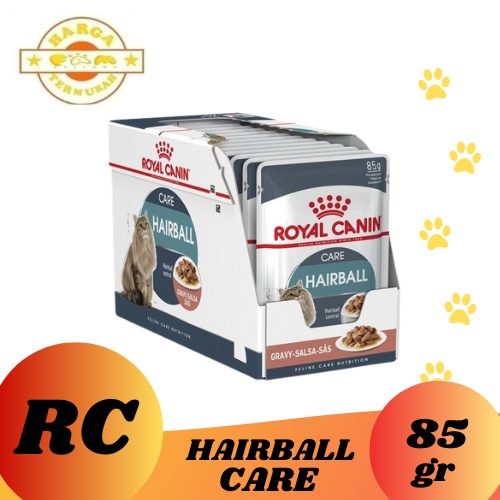 Royal Canin Hairball Care Makanan Kucing Dewasa Wet 85gr