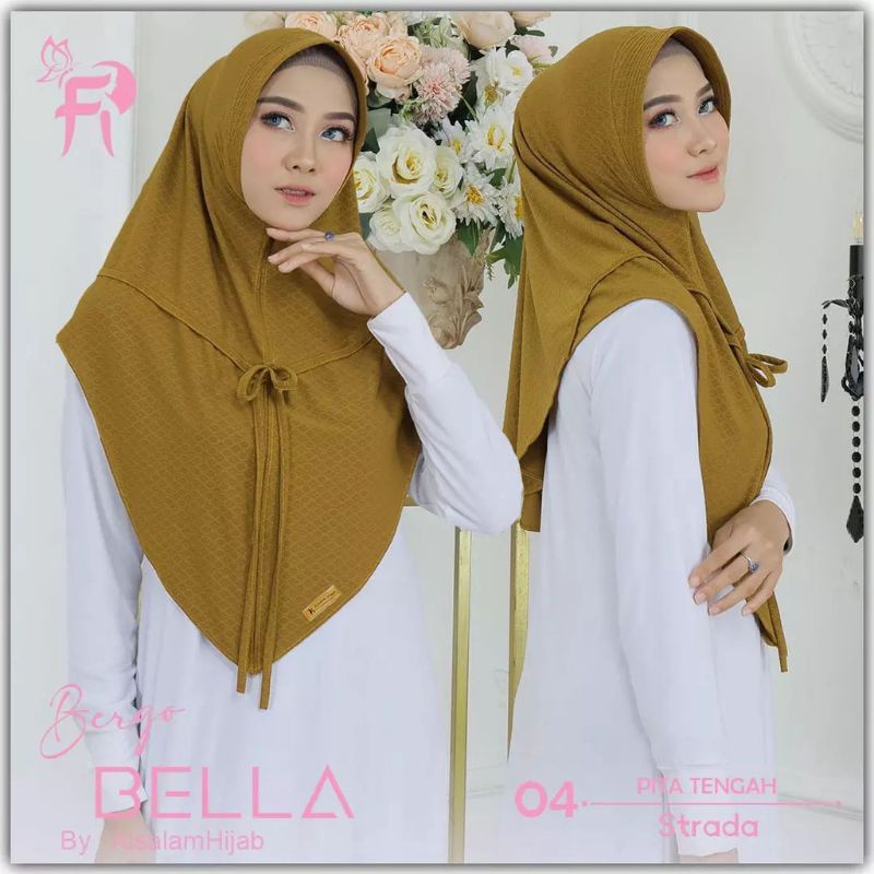 JILBAB PITA TENGAH ORIGINAL ALSALAM/ FI HIJAB