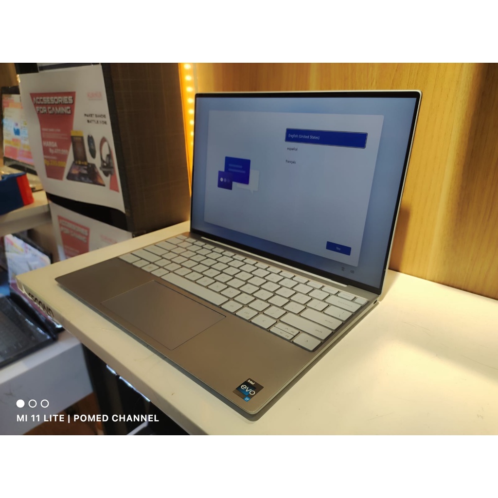 Laptop DELL XPS 2022 9315 intel EVO I7 1250U 16GB 512GB SSD IRIS XE 13.4 WUXGA TERLARIS