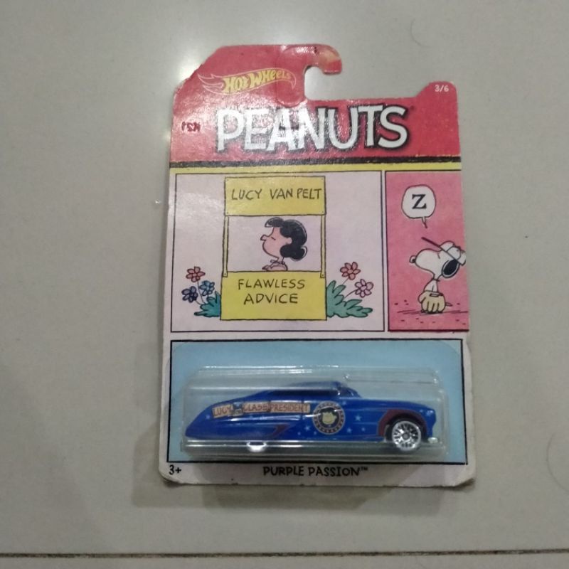 Hot Wheels Peanuts Series Set