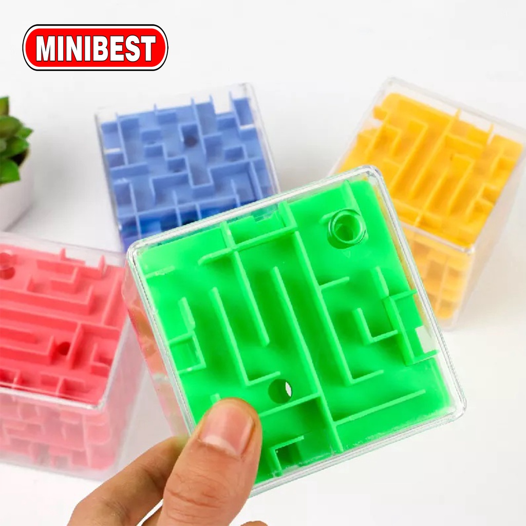 [MB] Mainan Labirin Puzzle Maze Box Kotak 3D Cube