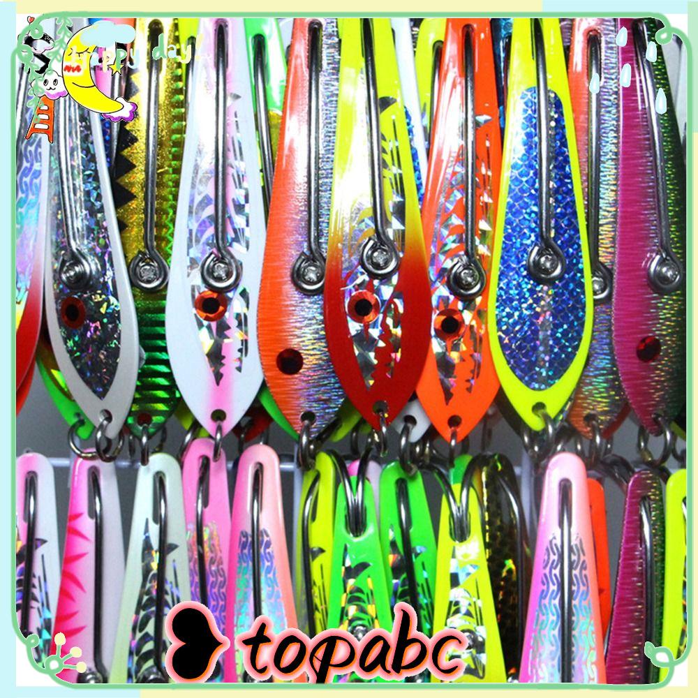 Top Fishing Lure New Sequin Umpan Engkol Logam