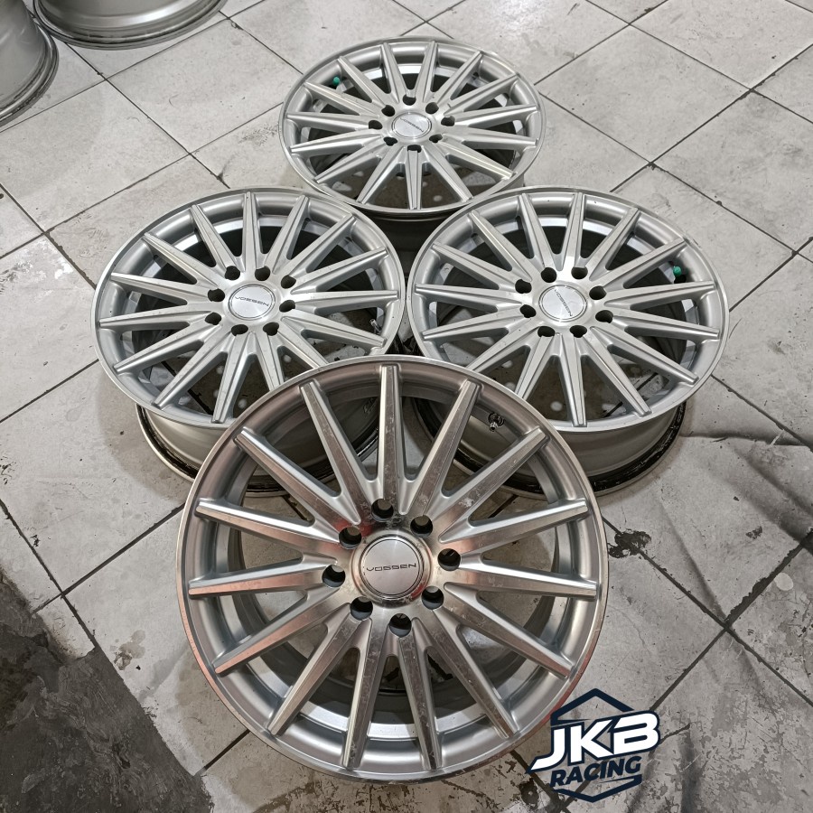 Velg Mobil Bekas Seken Ring 15 VOSSEN R15X7 Baut 4 ET38