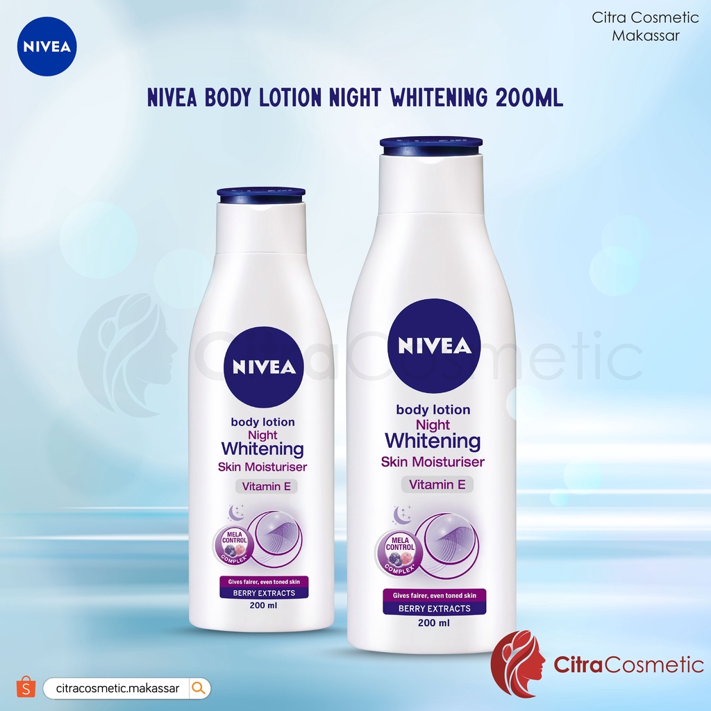 Nivea Body Lotion Night Whitening 200 Ml