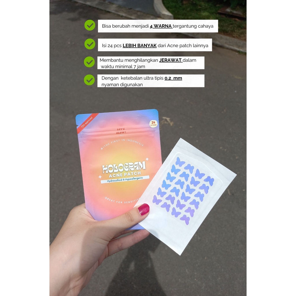 [NEW] HOLOGRAM ACNE PIMPLE PATCH MURAH