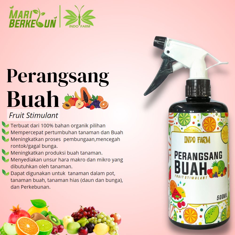 INDO FARM - Pupuk Perangsang Buah | Nutrisi Perangsang Buah 500 Ml