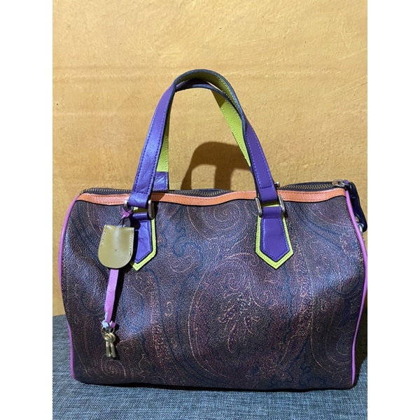 preloved speede bag ala etro full kulit asli anti maling