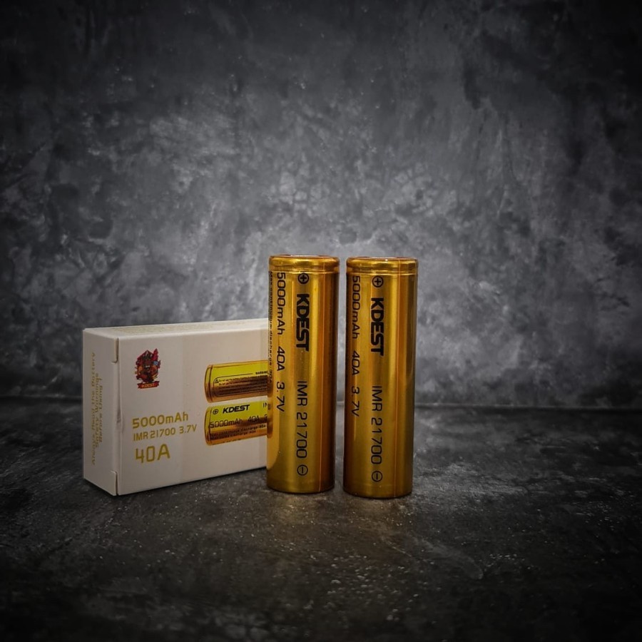 Authentic Kdest IMR 21700 5000Mah 40A Flat Top Battery