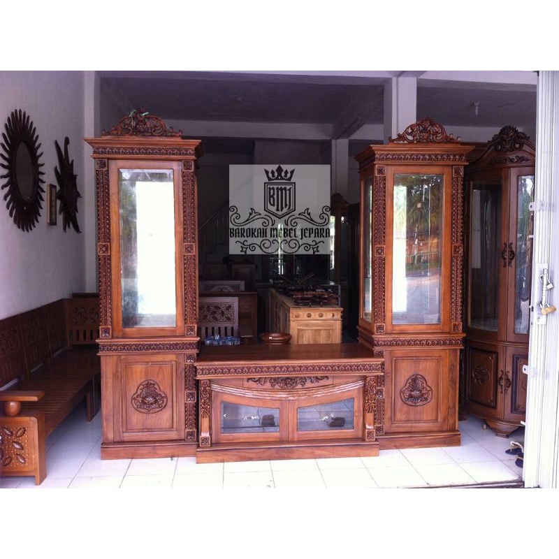 bufet tv jati pisah slendang