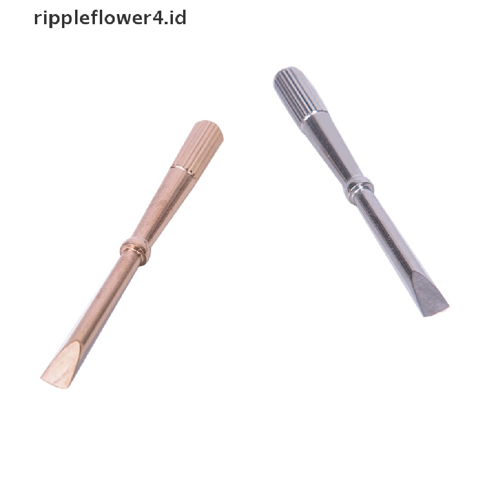 {rippleflower4.id} Obeng Mini Bahan Titanium Steel Untuk Love Gelang-Rose Gold/Gold/Silver~