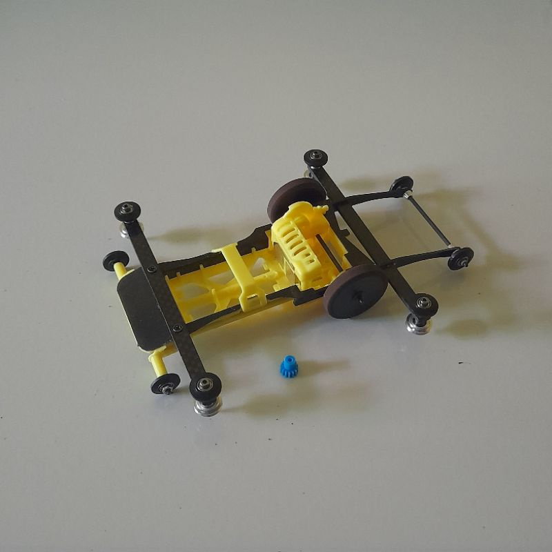 Tamiya speed nascar lengkap dinamo spek kejurnas, stik lurus