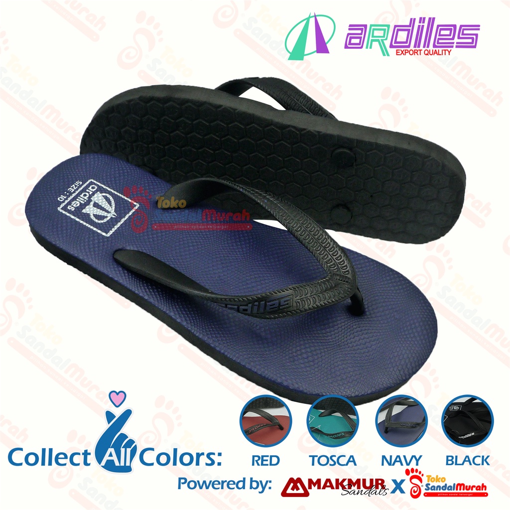 Toko Sendal Murah - Sandal Jepit Ardiles Unisex / Sandal Jepit Nyaman / Sandal Jepit Murah Warna Soft / Sandal Jepit Empuk [Toko Sendal Murah M 02 Ardiles Legian]