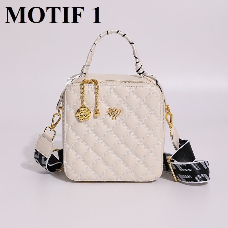 MV_Marvelouz MV805803 Tas SELEMPANG Wanita Kekinian Talpan StrapTerbaru 1kg bisa 2 tas supplier tas import EL 5803