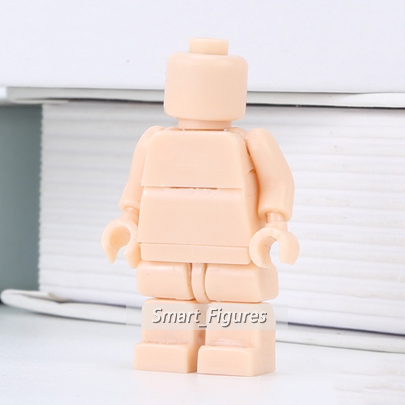 Blok Bangunan Partikel Kecil Aksesoris Minifigure Aksi Bersambung Minifigures Rakitan Mainan Berbagai Warna