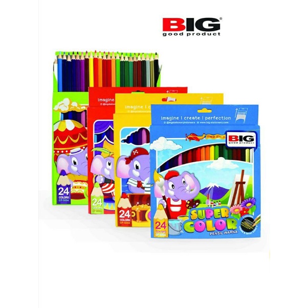 

Pensil Warna 24 Colors - BIG GOOD PRODUCT CP-5004