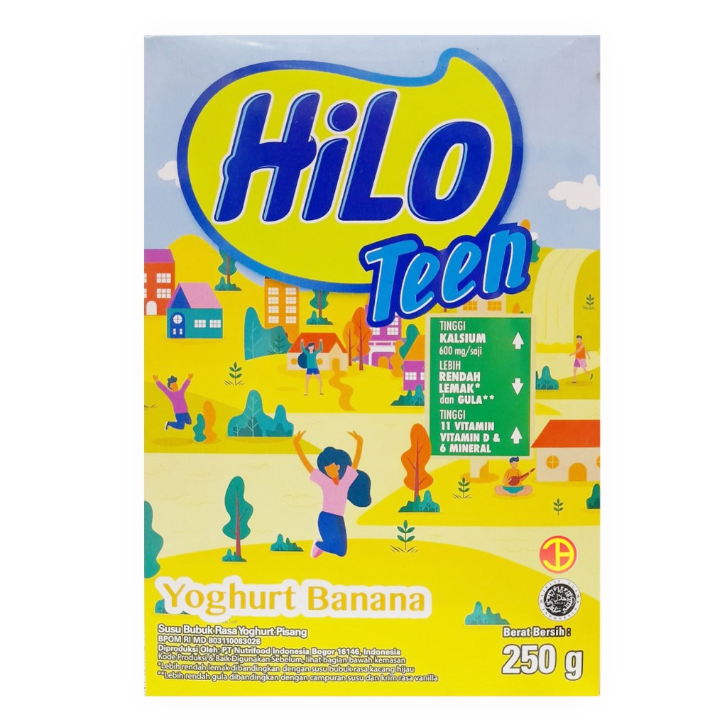 

Hilo Teen Yoghurt Banana 250 gr