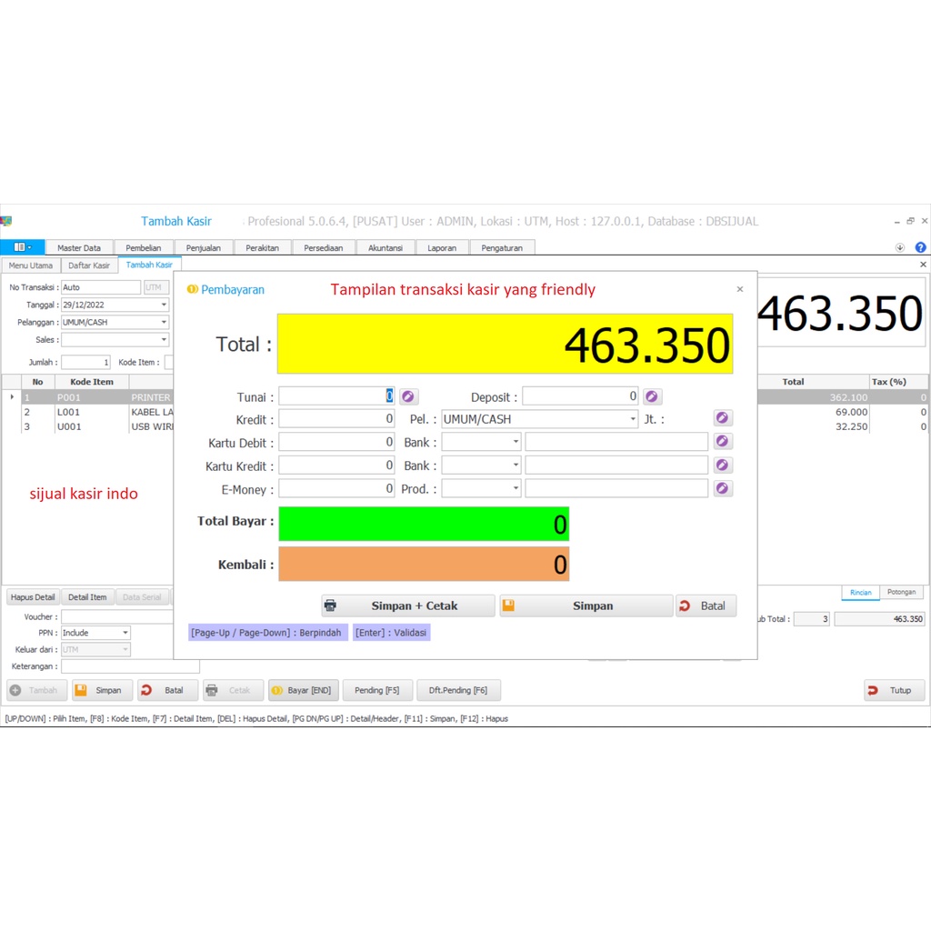 Program toko program kasir aplikasi kasir aplikasi toko minimarket
