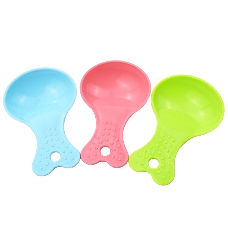 Candy color dog food spoon