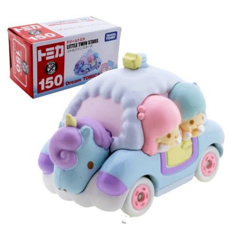 ori original takara tomy dream tomica little twin stars 150 die cast diecast mainan mobil mobilan collection car cars unicorn anak cewek perempuan toy toys hadiah kado ultah present birthday hiasan kamar sanrio rumah