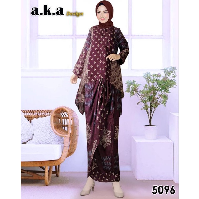 set batik viscose terbaru set batik rok modern setbatik wanita terbaru set batik mewah set batik vis