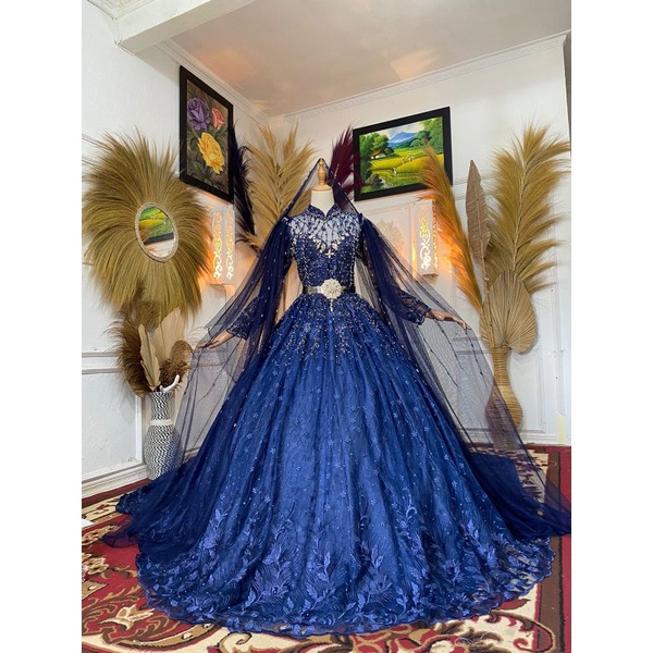 GOWN PENGANTIN GOWN BERBIE GOWN PERNIKAHAN