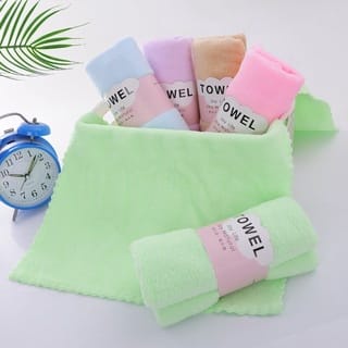 {DS} Handuk Mandi Towel Microfiber Bulu Premium 35 x 75 cm Tebal Handuk Mandi