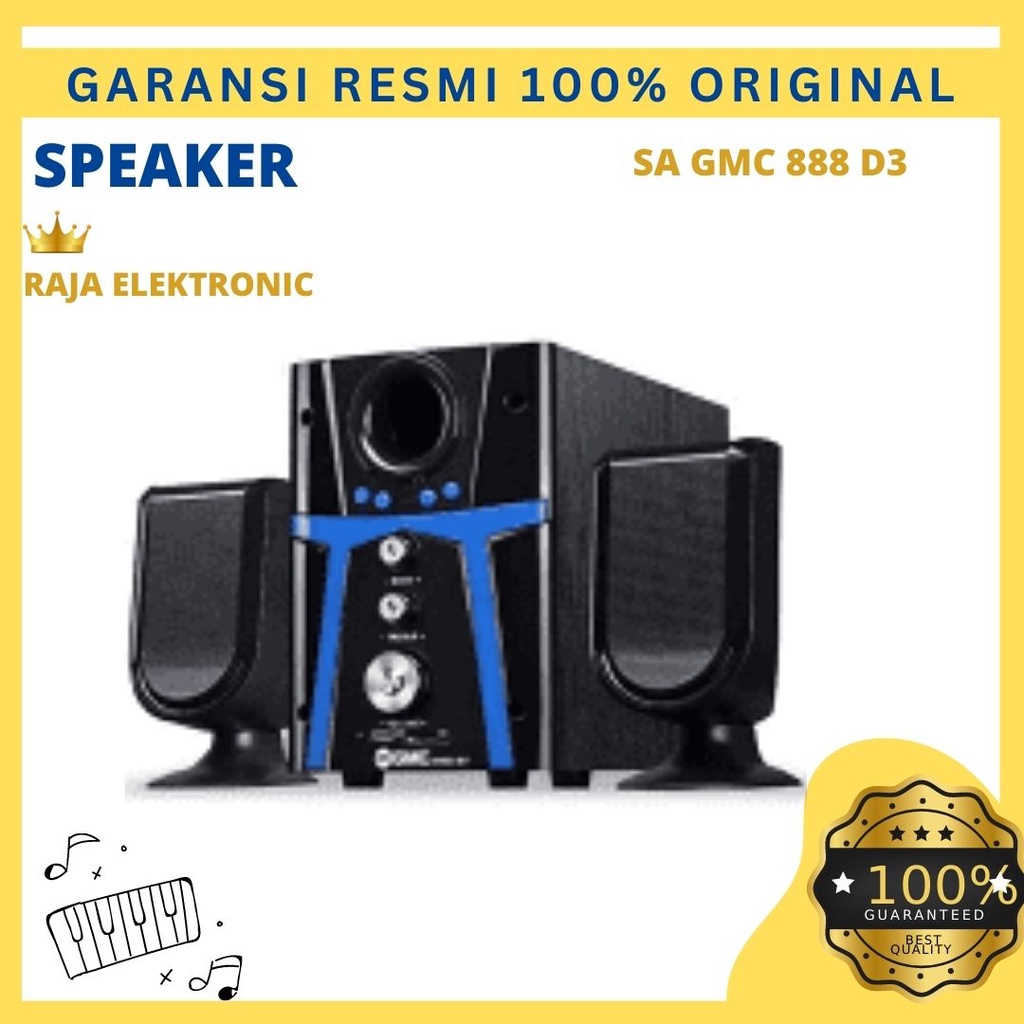 Speaker Aktif GMC 888 D3 - Speaker Aktif Gmc