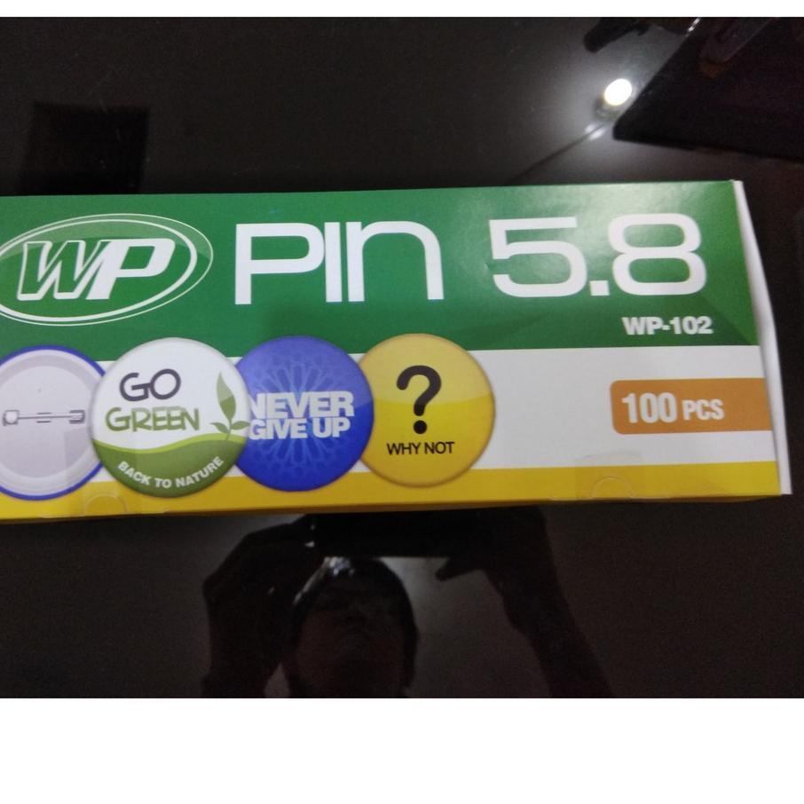 Bahan Baku Pin 58 Polos