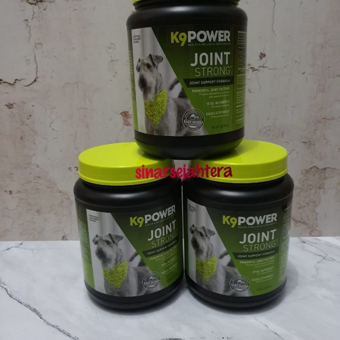 SUPPLEMENT VITAMIN ANJING K9 POWER JOINT STRONG 907G