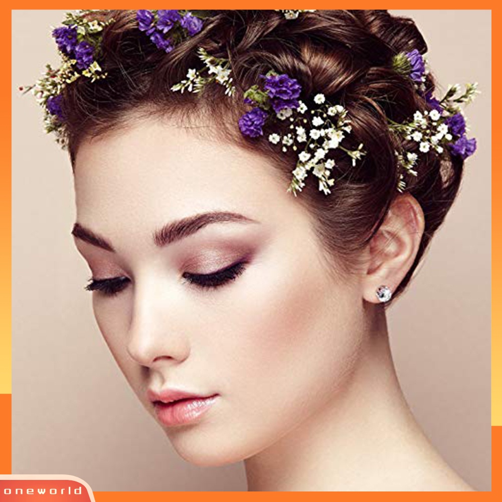 [WONE] 30pasang Wanita Hati Segitiga Mutiara Imitasi Berlian Imitasi Stud Earrings Set Perhiasan