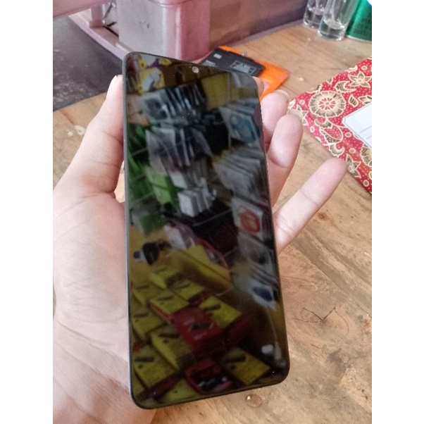 LCD Vivo y12 original copotan(minus)