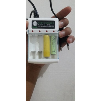 Charger Baterai Fast carger Battery AA AAA BMAX