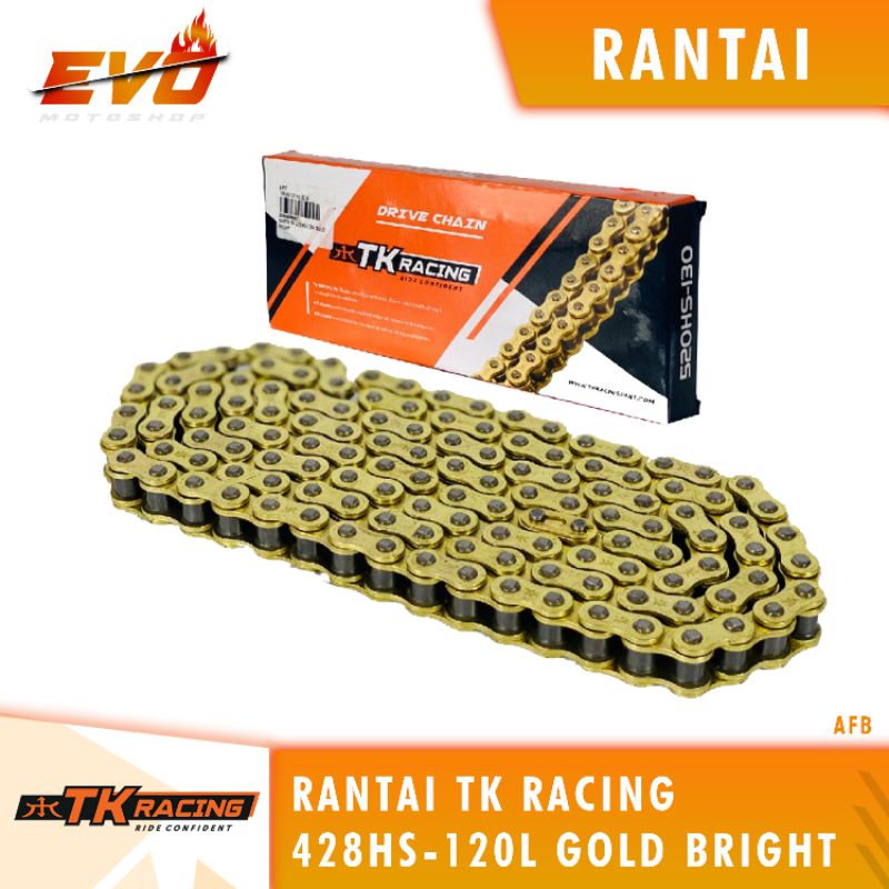 RANTAI TK RACING 428-120 428-130 GOLD