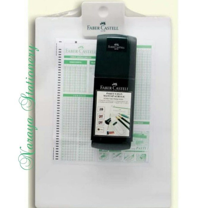

FABER-CASTELL PAKET UJIAN PAPAN ACRYLIC
