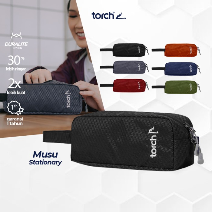 

TORCH ALAT MANDI KOSMETIK TULIS SOUVENIR - TRAVELPOUCH CLUTCH MUSU