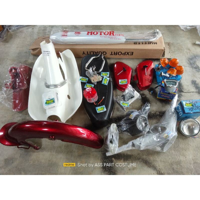 Bodi C70 Terlengkap Terlaris Paket Bodi Set Honda C70