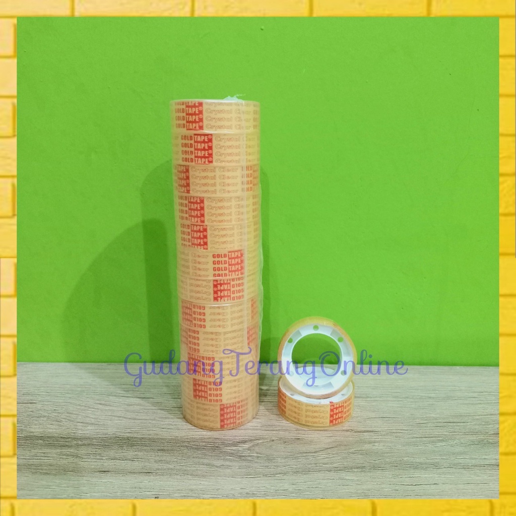 

Solasi isolasi kecil gold tape nachi 1.2 x 3 yard