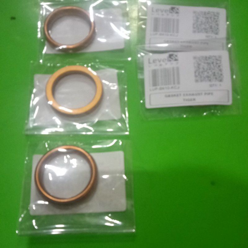 PACKING PAKING GASKET KNALPOT VIAR(KUALITAS BAGUS) KAISAR SPAREPART MOTOR RODA 3 DLL