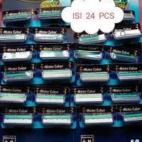 Penawaran Spesial--Cukuran Jenggot Mata Pisau 3 Isi 24 Pcs mister cukur