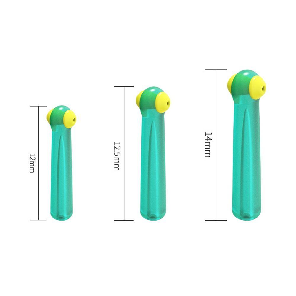 Wonder 50Pcs/ Lot RoFishing Hooks Supplies Alat Pancing Gaya Ganda Hijau Transparan