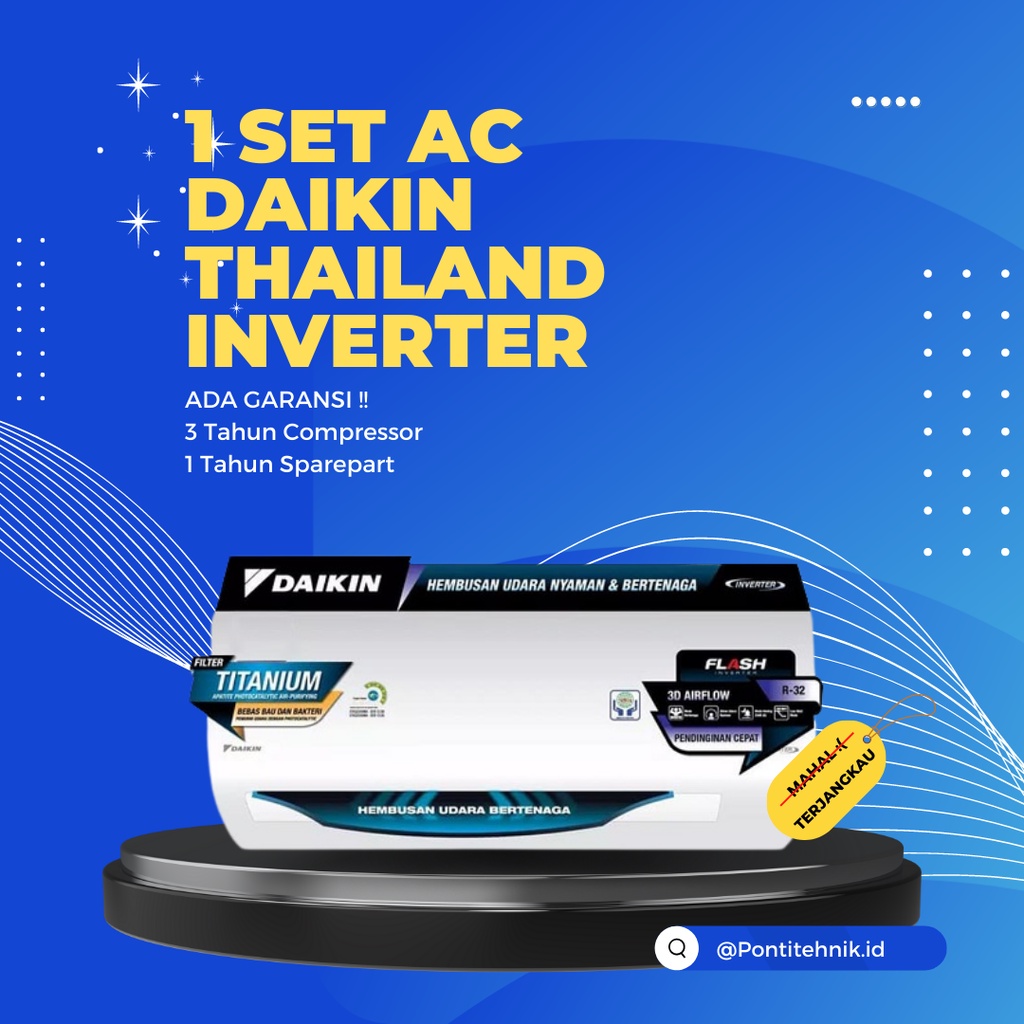 AC INVERTER DAIKIN THAILAND (FTKQ15UVM4-FTKQ20UVM4-FTKQ25UVM4-FTKQ35UVM4-FTKQ50UVM4-FTKQ60UVM4)