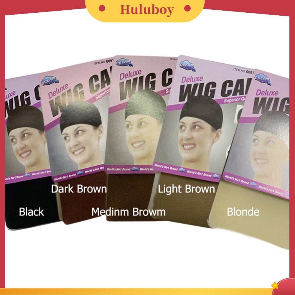 2 Pcs Topi Stocking Jaring Rambut Elastis Bahan Mesh Untuk Wanita