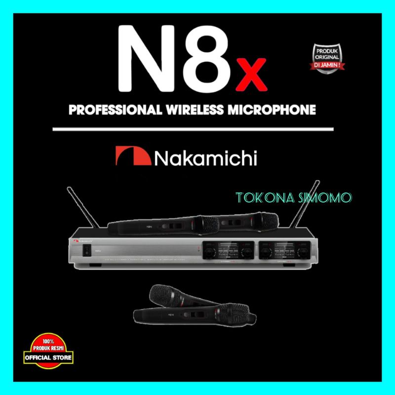Nakamichi N8x Professional Wireless Microphone Original
