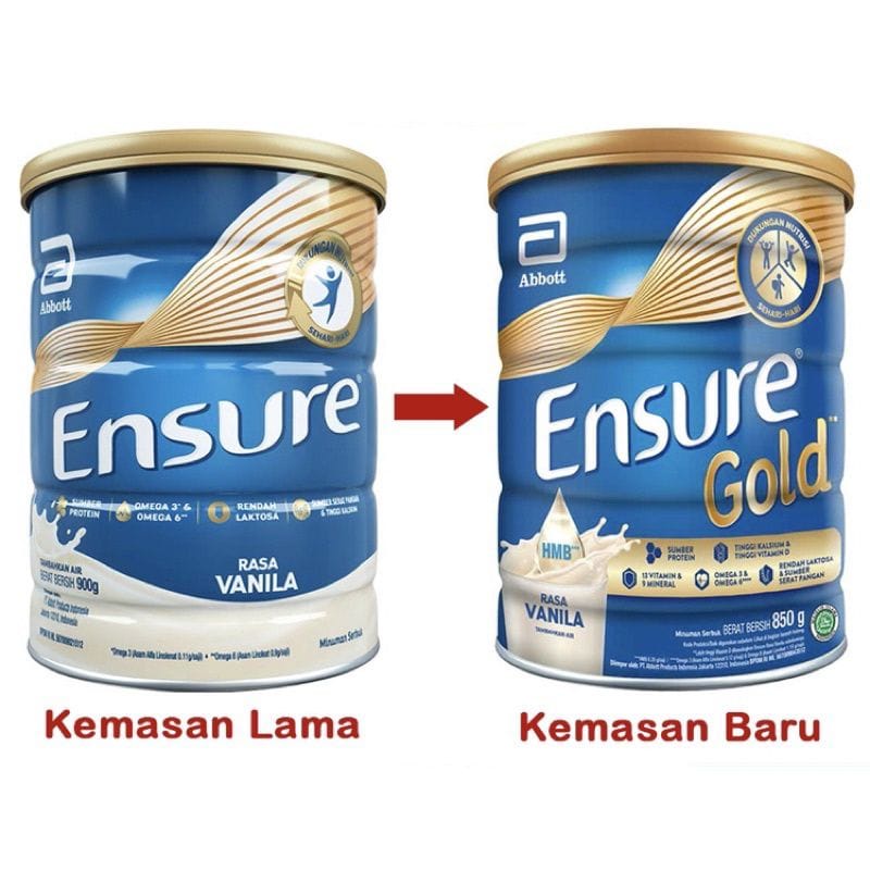 ENSURE GOLD 850 GR - KEMASAN BARU
