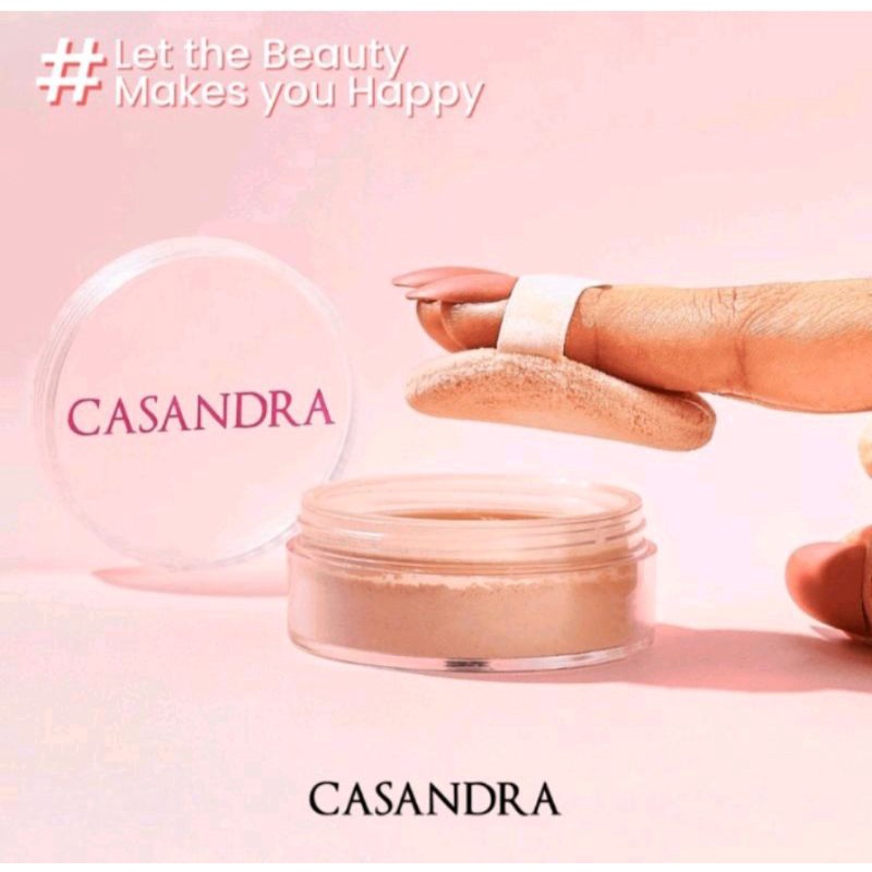 Casandra Loose Powder - Bedak Tabur Wajah Make up