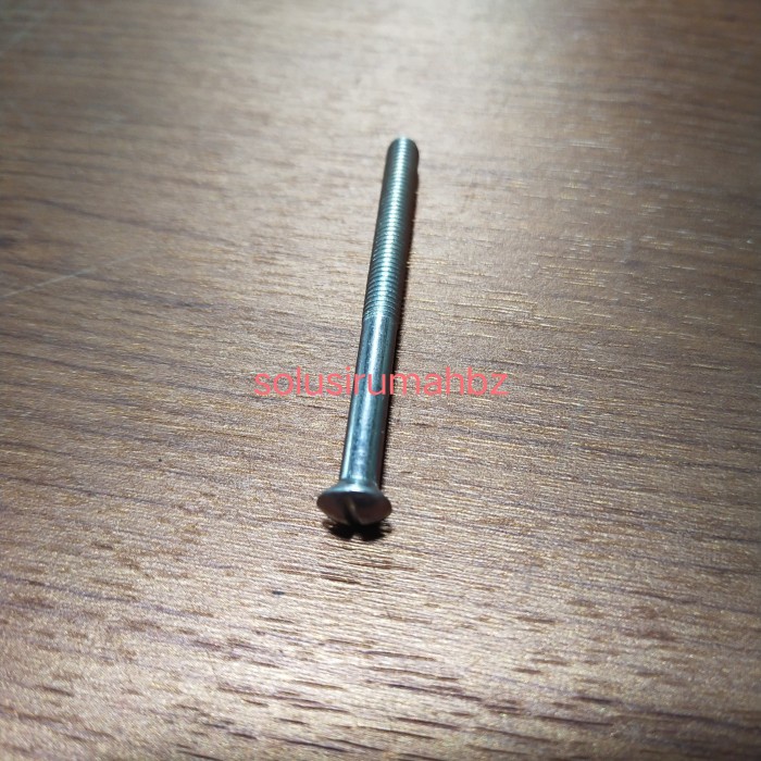 baut mesin 60 mm m5 pantek suku cadang kunci pintu kuda 60mm full 6cm