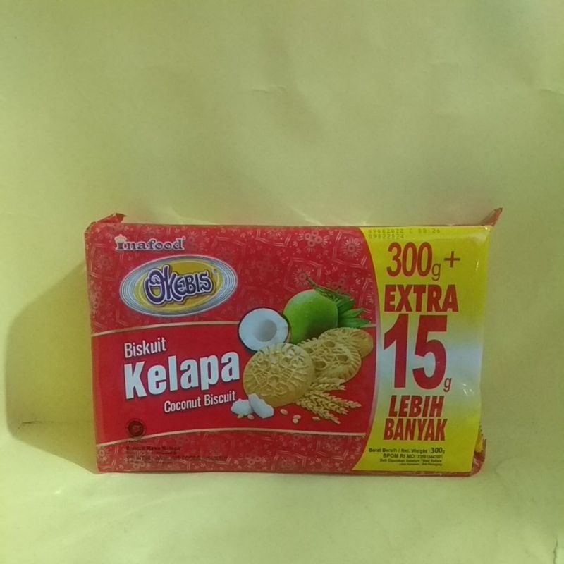 

Okebis Biskuit Kelapa 300g