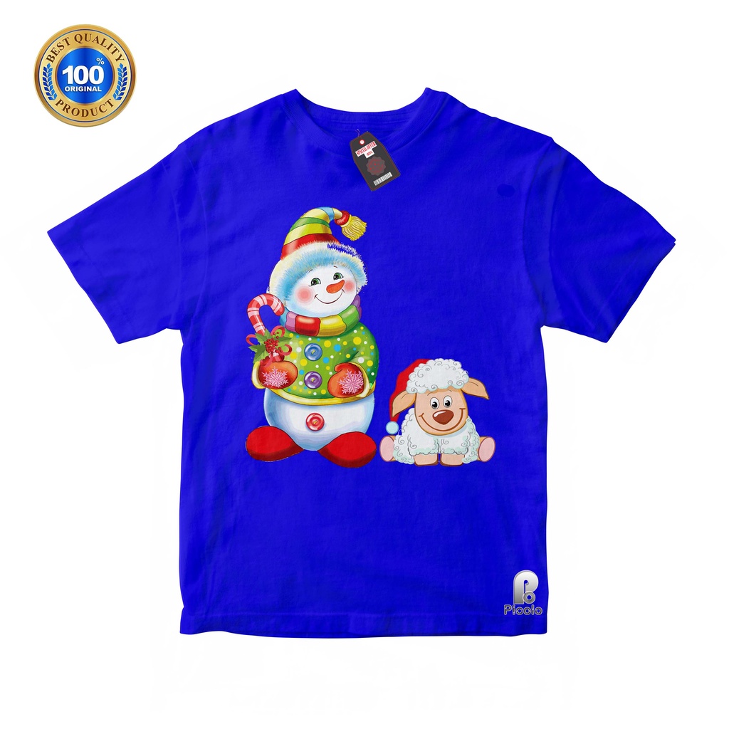 BAJU ANAK KAOS ATASAN ANAK SPESIAL NATAL MERRY CHRISTMAS Unisex Bahan COTTUN (Free Nama)