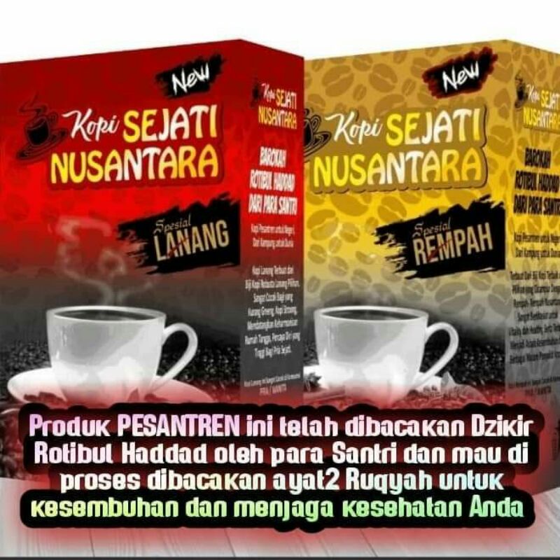 

Kopi Vitalitas |Kopi Sejati Nusantara |Kopi LANANG |Kopi Rempah Original