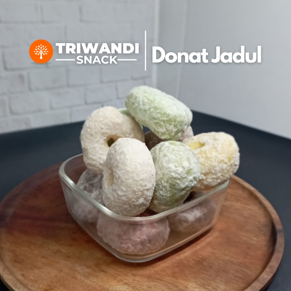 

Donat Kering Pelangi 100 - 250 gr TRIWANDI SNACK oleh oleh bandung